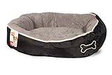 In drei Farbkombinationen Karlie Bett Chipz, rund L: 73 cm B: 70 cm H: 20 cm grau