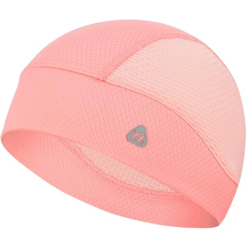 Image of YANIKY Skull Caps for Men, Breathable Mesh Helmet Liner Sport Cooling Skull Caps for Women Sweat Cap Lightweight Cycling Cap