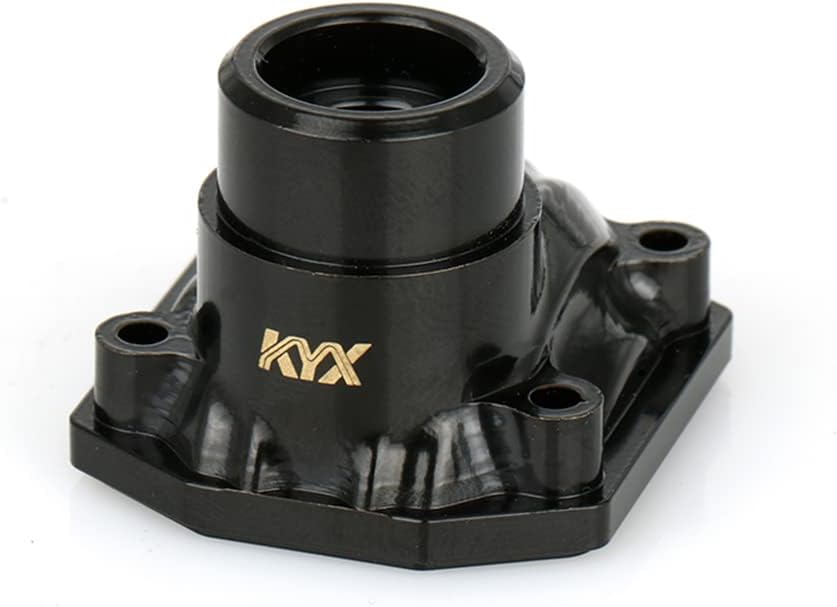 KYX Racing CNC Machined Brass Front Rear Axle Housing Output Differential Cover Upgrades Parts Accessoriesfor 1/10 RC Crawler Car Axial Capra Unlimited Trail Buggy UTB(1 pcs)
