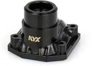KYX Racing CNC Machined Brass Front Rear Axle Housing Output Differential Cover Upgrades Parts Accessoriesfor 1/10 RC Crawler Car Axial Capra Unlimited Trail Buggy UTB(1 pcs)