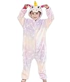unicorn warrior Kids Unicorn Onesie Halloween Christmas Cosplay Costume Sleepwear One-Piece Pajamas for Girls Boys