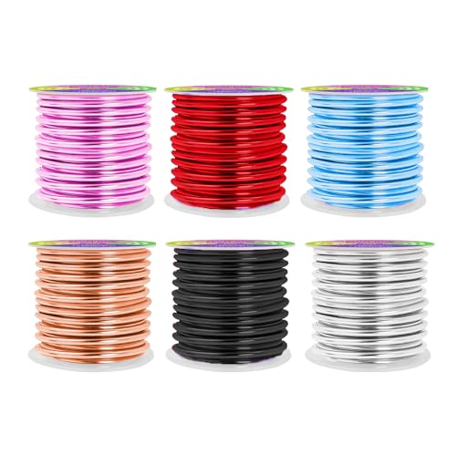 Mandala Crafts (�}���_���N���t�g) 8�Q�[�W �z�Ɏ_���A���~�j�E�� �N���t�g���C���[ �W���G���[����p - 120�t�B�[�g �J���[ �t���L�V�u�� �V���o�[ �� �u���b�N �s���N �A�C�X �u���[ ���b�h ���C���[ - �~�� �A�[�}�`���A �N��