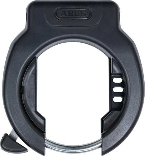 ABUS Rahmenschloss PRO AMPARO 4750SL R - Fahrradschloss zur Befestigung am Rahmen des Fahrrads - 8,5 mm - ABUS Sicherheitslevel 9 - Schwarz – Ansicht 1