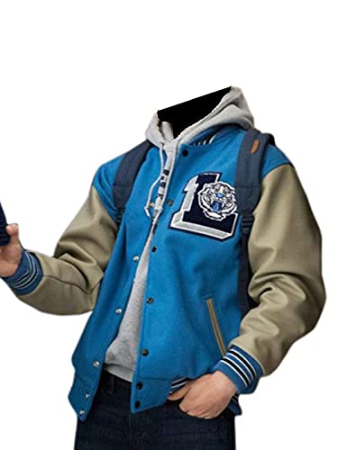 13 Reason y Liberty High Tigers Justin Foley Letterman Varsity Jacket - Thirteen Reasons Why Jacket