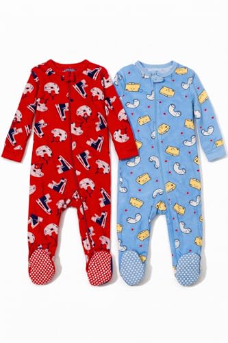 Image of TuddyBuddy 100% Cotton Multi Color Zipper Romper Sleepsuit /Romper /Jumpsuit for Baby Boy & Baby Girl
