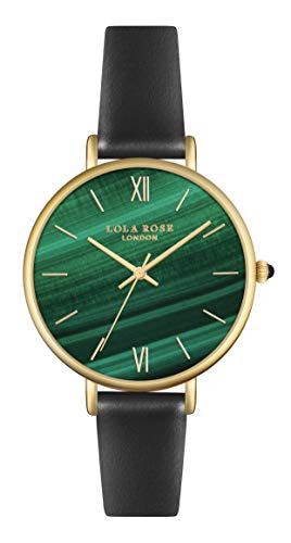 Preisvergleich Produktbild Lola Rose Damen Analog Quarz Uhr mit Leder Armband LR2016
