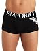 Emporio Armani Men's Eagle Trunk, Black, Large