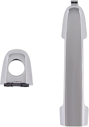 DOCOCK Front Rear Left Right Exterior Outside Door Handle Compatible with Kia Spectra Cerato Hatchback Koup 2009 2010 2011 2012 2013 Black LH RH