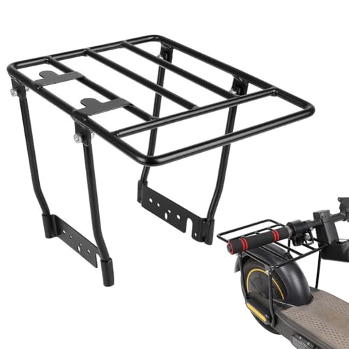 Estante trasero para patinete eléctrico Ninebot para MaxG30, estante de almacenamiento de carga trasero plegable de acero, antiarañazos y de gran capacidad de carga