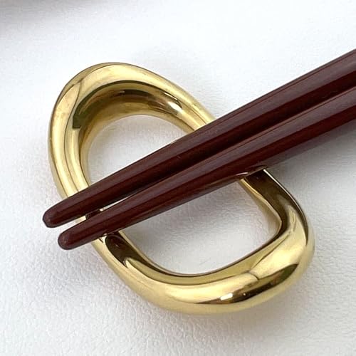 6-65 純金(K24)製 円満箸置き AL