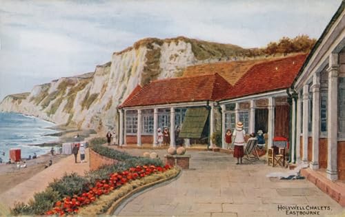 Impression Toile Holywell Chalets Eastbourne Alfred Robert Quinton Art Décoratif