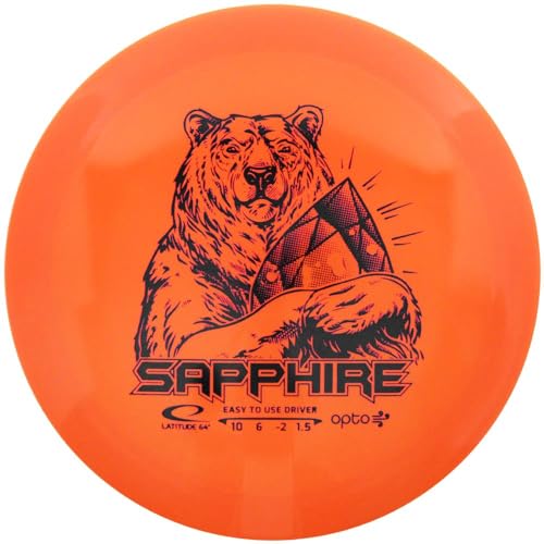 D·D DYNAMIC DISCS Latitude 64 Opto AIR Sapphire Distance Driver Golf Disc - Colors Will Vary
