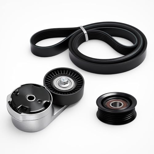 3PCS Drive Belt Tensioner Kit for Dodge Durango 2016-2021, for Jeep Grand Cherokee 2016-2022, for...