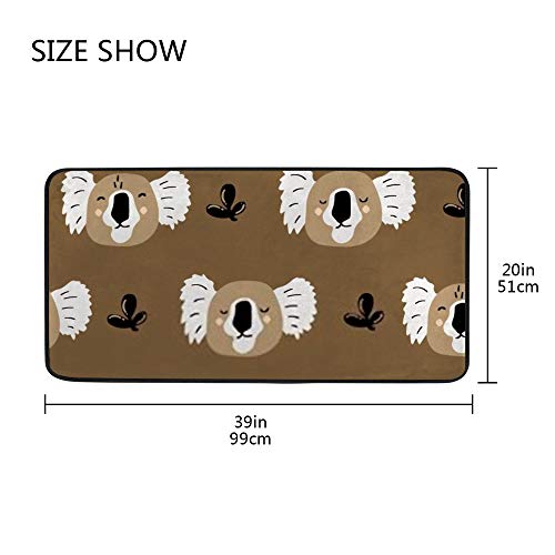 Tapis de cuisine super confortable et imperméable 39x20"