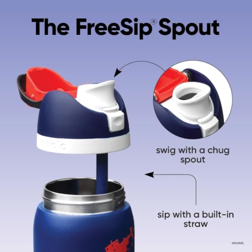 Image of Owala Marvel FreeSip Stainless Steel Water Bottle 32 oz Swing of Things