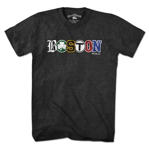 Boston Massachusetts Vintage Townie T-Shirt – Unisex Soft Cotton Blend, Perfect for Boston Sports Fans