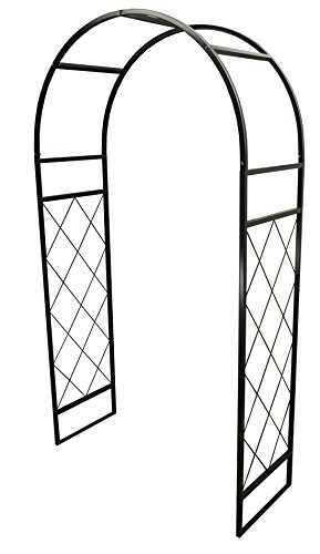 Selections Metal Knightsbridge Garden Arch with 4 Ground Anchors