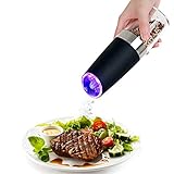 【Batteriebetrieben】 Dank des kraftvollen Motors, des robusten und langlebigen Keramik-Schleifkerns schleifen diese batteriebetriebenen Schleifmaschinen die Würzung in Sekunden. Wird mit 6 AAA-Batterien betrieben (Batterien sind nicht enthalten).