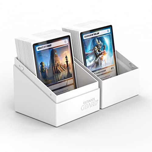 Image of Ultimate Guard Boulder 100+ Solid Deck Box White