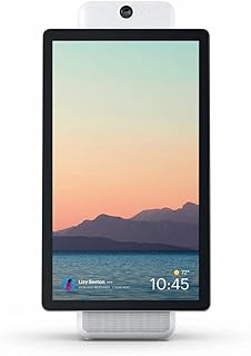 Facebook Portal Plus - Smart Video Calling 15.6” Touch Screen Display with Alexa - White