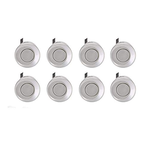 Image of EKYLIN EKYLIN Car Reverse Parking Radar System with 8 Parking Sensors Distance Detection + LED Distance Display + Sound Warning (Silver Color)