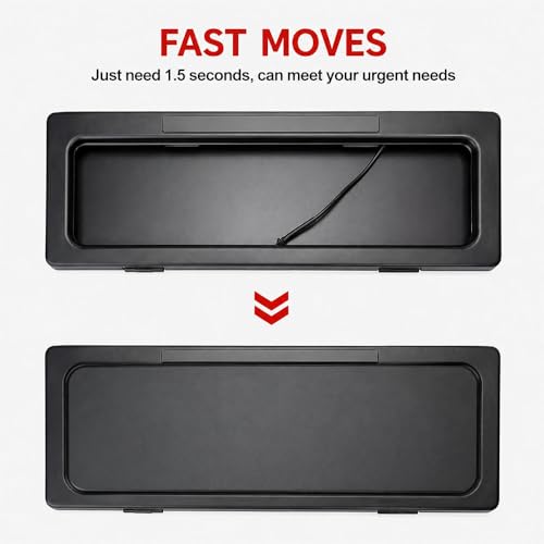 Soporte retráctil automático Tesla Model Q 2025 que evita distracciones con control remoto 3
