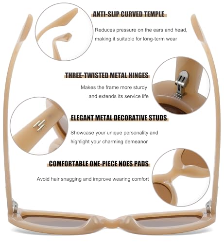 Sunglasses Womens Trendy Ladies Oval Small Sun Glasses Cute Shades Fashion Sunnies Beach Vacation SY60884