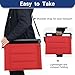Maeytau Stadium Seats for Bleachers with Back Support, Portable Bleacher Seats with Thick Padded Cushion and Shoulder Strap, Wide Stadium Seat Chair Includes Hooks, Cup Holder and Side Pocket