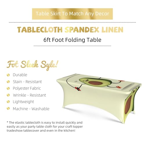 Housse de table extensible en élasthanne 1,8m EdWal - 6