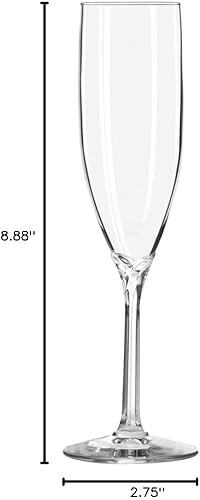 Miniatura 2 de vidrio de 6 onza Domaine Fluted – -12 por Caso