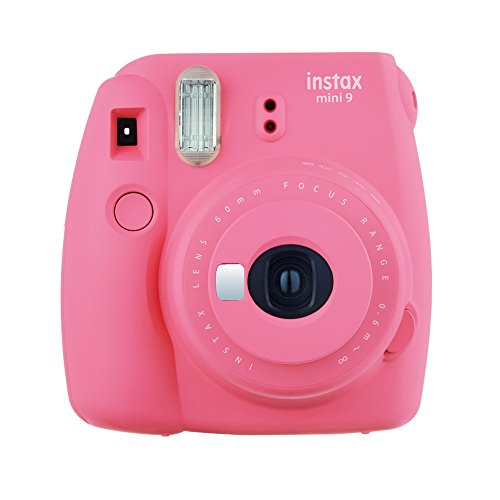 Kit Câmera instantânea Fujifilm Instax Mini 9 Rosa Flamingo + Porta-retrato Fujifilm