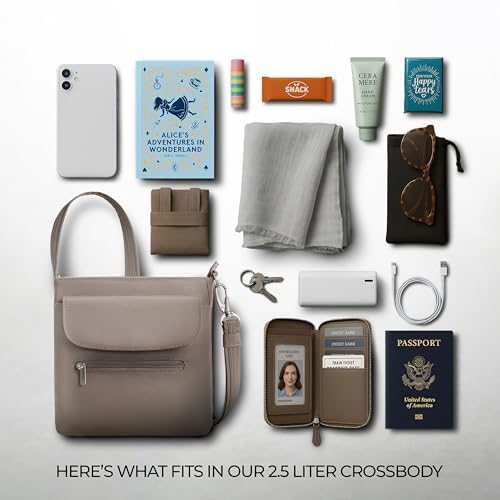 Image of Travelon Anti-Theft Classic Mini Shoulder Bag