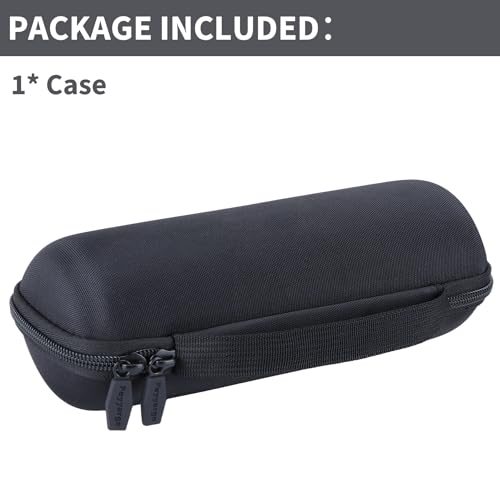 Image of Storage Case Compatible with JBL Flip 7 /6 / 5 Portable Waterproof and DropProof Speaker (Black)