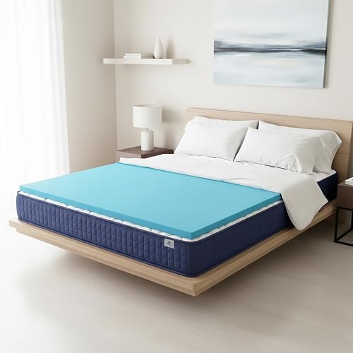 Topper Viscoelástico 80x190 VISCOGEL Grosor 5 cm - sobre Colchon ...