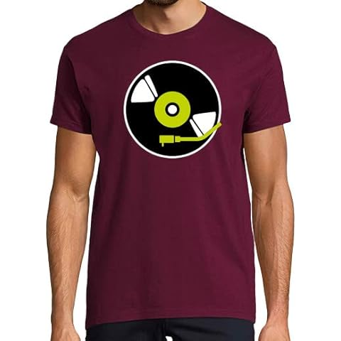 latostadora Camiseta Manga Corta Vinilo Negra Hombre Cover