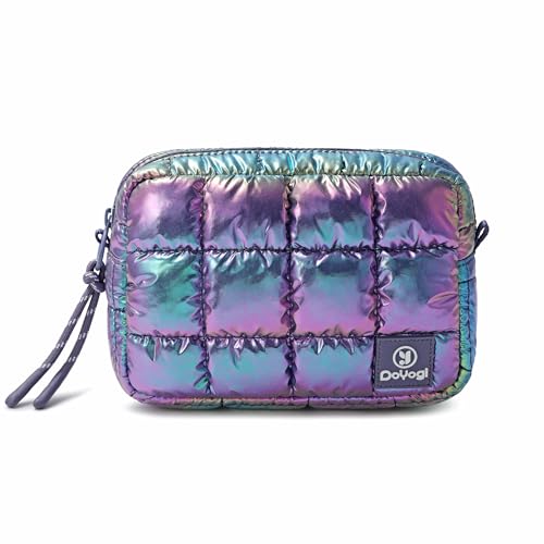 Puffer Travel bag-Gym bag+Cosmetic Bag-Purple