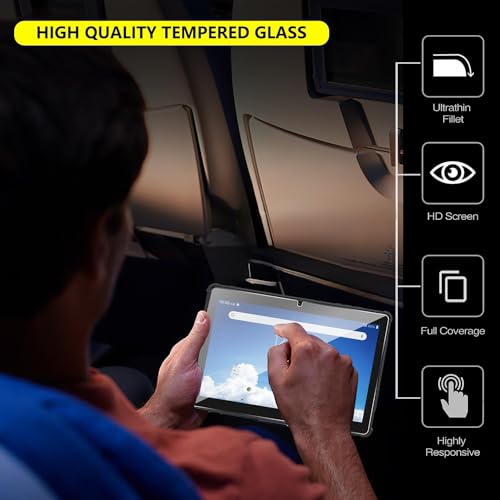 Protector de Pantalla de Vidrio Templado para SKY PAD10 10.1" miniatura 5