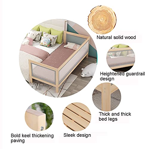 Liu Toddler Bed, Classic Design Wood Bed Frame Kids Beds UK