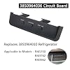 Refrigerator Button Panel,3850964036 Circuit Board Kit Replaces 3850964010 Refrigerator,2-Way Button Panel fit RM1350 RM3762 RM3962