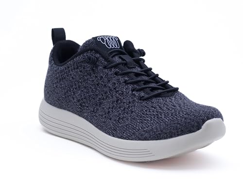 Image of Woolloomooloo Shoe Belmont Unisex Merino Wool Footwear - Slip-On or Lace-Up Sneaker for Comfort, Support, Lightweight, Soft, Moisture Wicking, and Breathability