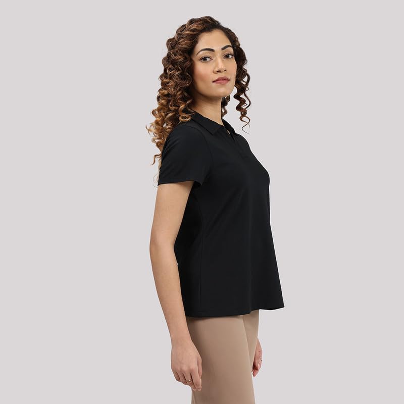 BlissClub Damski t-shirt Solid Modern Fit