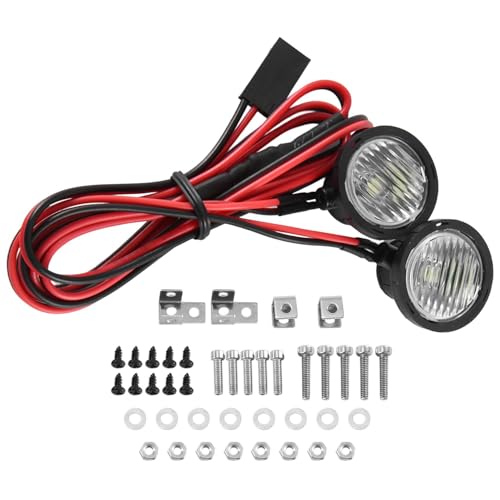 Luces LED para evitar vuelcos en RC Crawler 1/10 TRX4 SCX10 Wraith 3