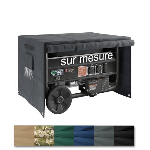 Epic Tube Housse sur Mesure, de Taille personnalisée pour Meubles, appareils, Housse de Protection avec Store et Deux Fermetures à glissière étanches, œillets et Accessoires 600D, Oxford Made in EU