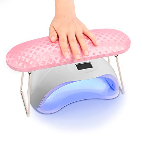 Krofaue KR20220311PMJSZ Nail Arm Rest,Professional Microfiber Leather Nail Hand Rest Stand Arm Rest cover