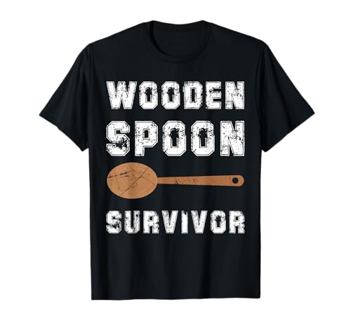 Cuillère en bois amusante Survivor Fantastic T-Shirt