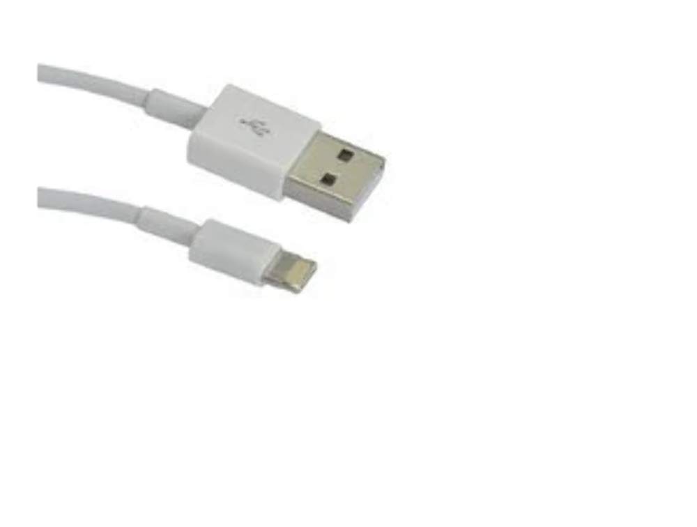 Microconnect White Lightning1 Lightning Cable 1 M