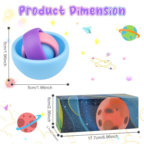 Image of Fidget Toys Adults, Sensory Toys for Kids, Gift for Boys Girls Teens Halloween New Year Party Favors, ADHD Autism Stress Relief Finger Toy