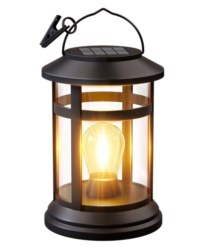 Lanterne solaire extérieure étanche lampe suspendre patio porche jardin