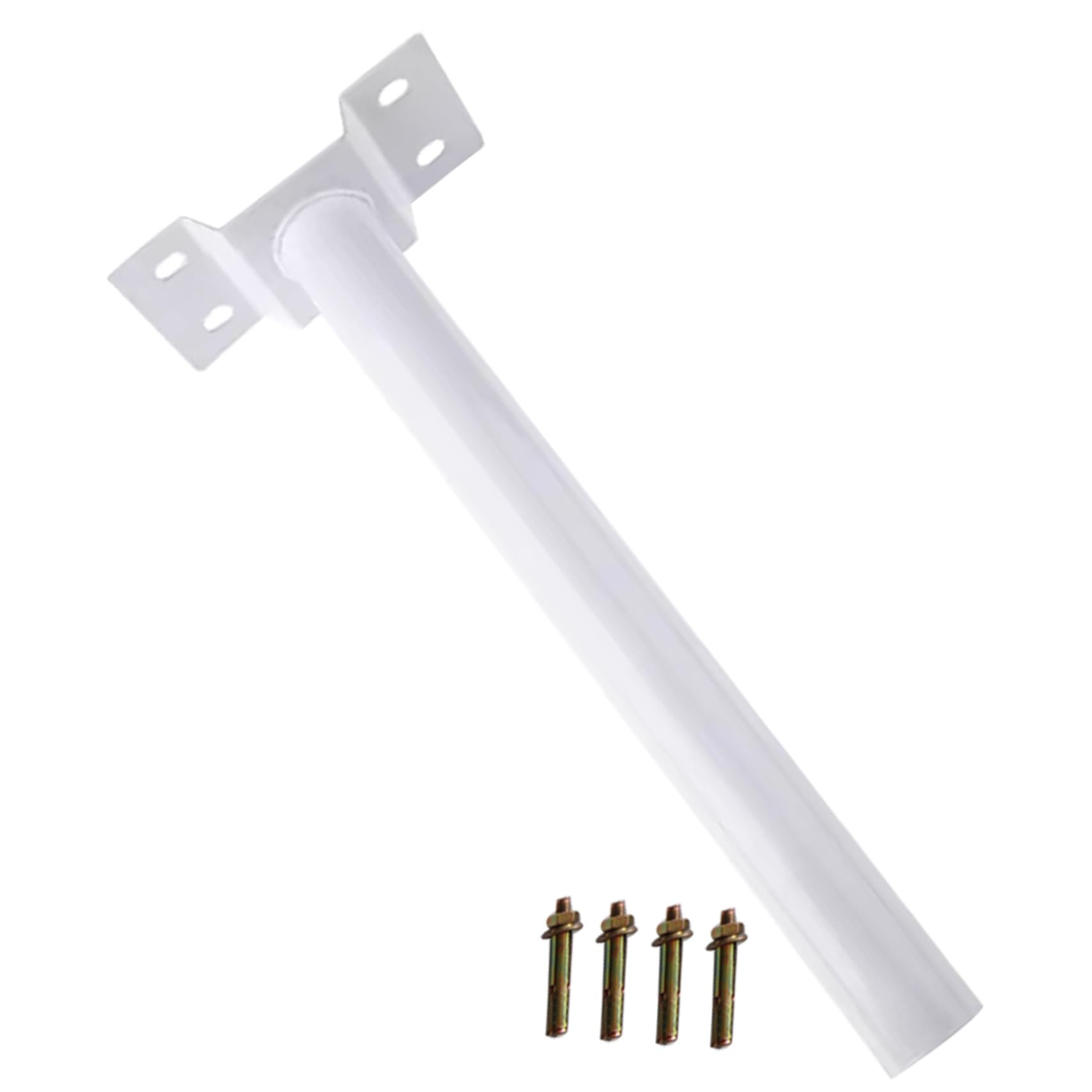 WOONEKY Metal Material Solar Street Light Bracket Simple Design Suitable for Light Fixture Mounting-image-20