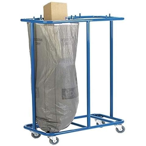 Galaxy Double Post Bag Sack Sorting Holder Trolley Cover